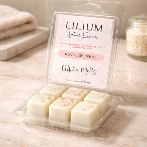 Wax Melts Núvol de Coco — Coco, vainilla y frutas tropicales