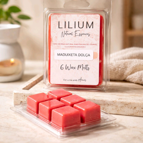 Wax Melts Maduixeta Dolça — Fresa, melocotón y flor