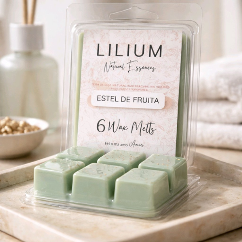 Wax Melts Estel de Fruita — Manzana, albaricoque y coco cremoso