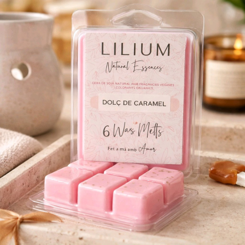 Wax Melts Dolç de Caramel — Ciruela, moras y cachemira con chocolate