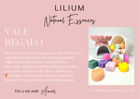 Tarjeta Regalo Lilium — El regalo perfecto para quien lo tiene todo