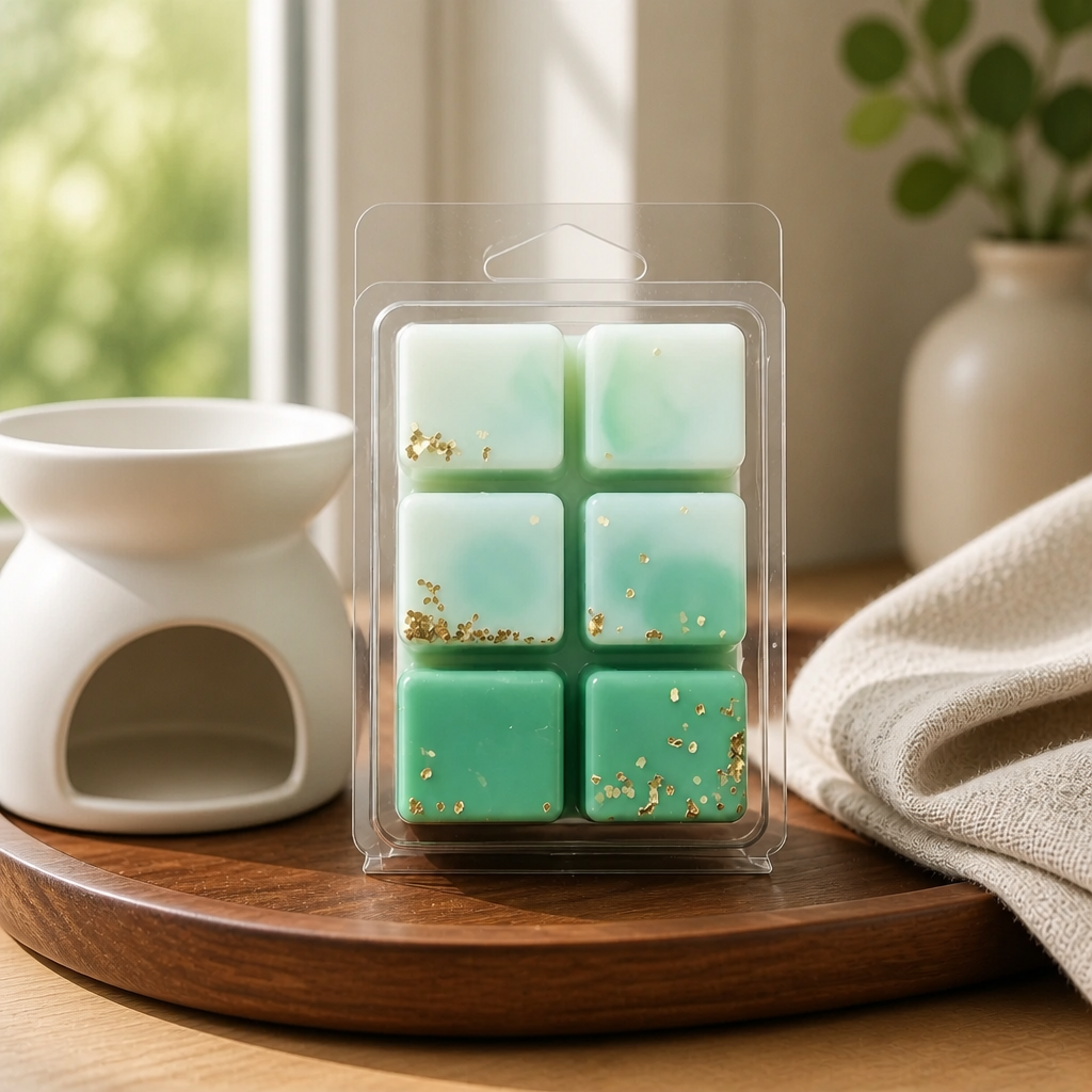 Wax Melts Abraçada Eterna — Áloe, Pétalos de Rosa, Jazmín y Gotas de Miel